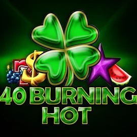 Logo of 40 Burning Hot from Amusnet Interactive at Betshop Casino