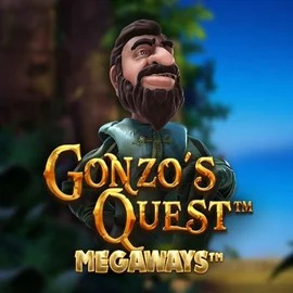 Gonzo's Quest Megaways slot logo by Red Tiger Gaming at Betshop CasinoGonzo's Quest Megaways