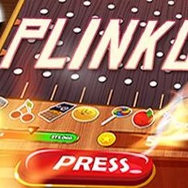 Plinko slot logo by BGAMING at Betshop CasinoPlinko